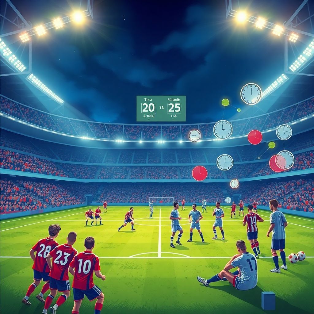 Влияние дисциплины на вероятность выигрыша в ключевых футбольных матчах