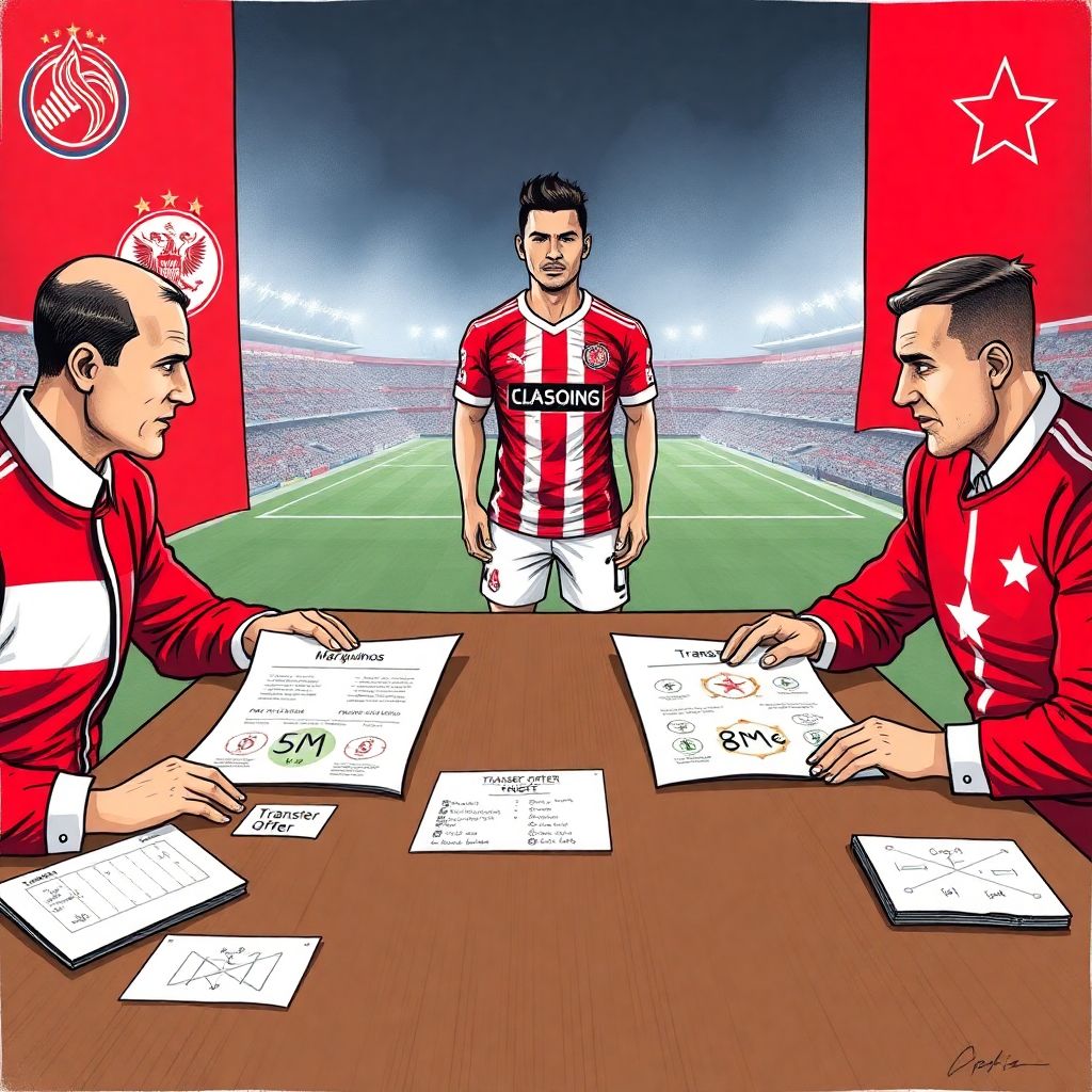 «Спартак» и «Црвена Звезда» торгуются за Маркиньоса за 8 млн евро