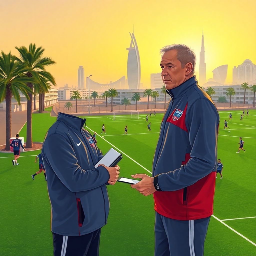 Карпин в Абу-Даби: как главный тренер сборной России ведёт селекцию РПЛ