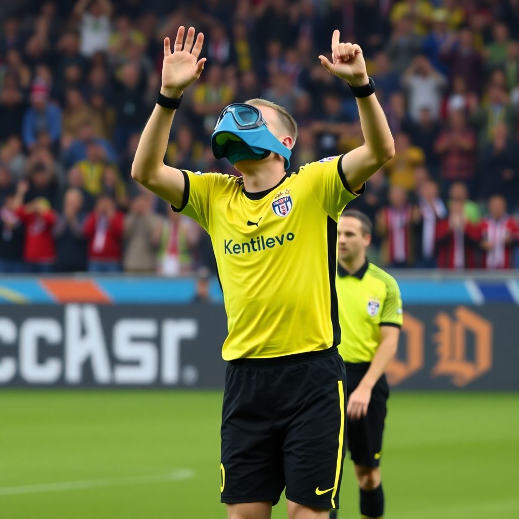 Соболев о маске и праздновании гола Спартаку: признал ошибку в матче Зенита