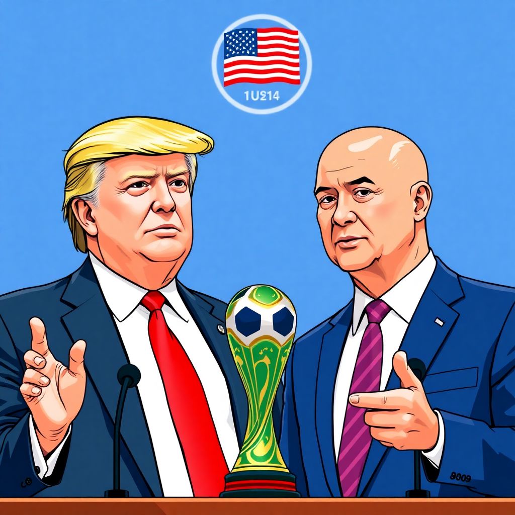 Трамп раскрыл предложение Инфантино о совместном чемпионате мира США и Китая